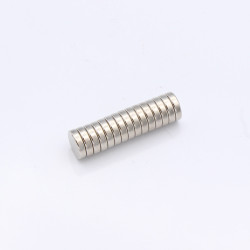 Aimant Néodyme Disque N35 diamètre 8x2 mm